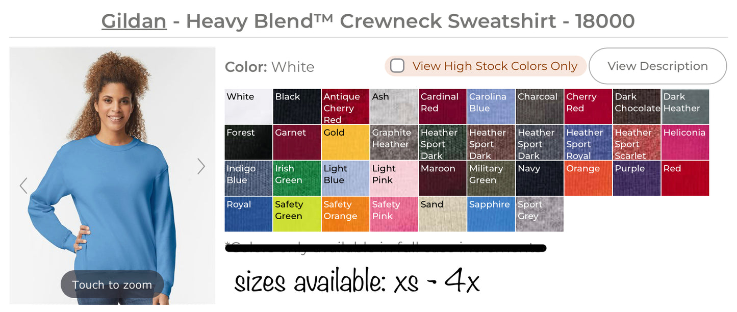 Onesie Mama keepsake sweatshirts