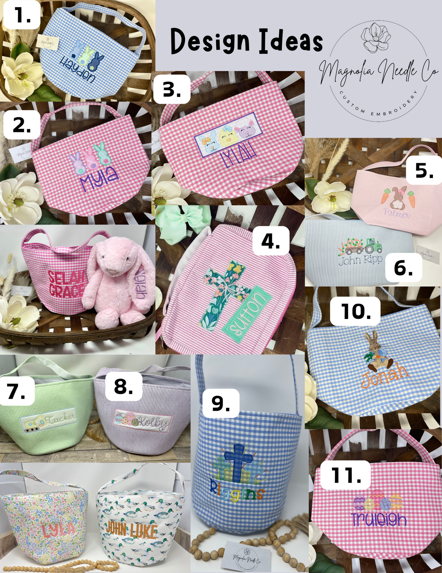 Easter baskets