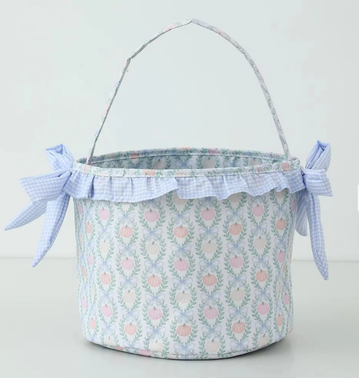 Custom embroidered halloween baskets